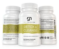 30-Day Detox & Cleanse Supplement by Gala Nutrition - Digestive System and Colon Health Blend for Weight Loss, Skin and Energy