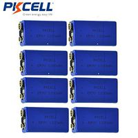 9V 1200mAH Lithium Battery for Smoke Detectors (8pc)