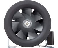 Phat PF3012 12", 1708 CFM Fan, 12 inches, Charcoal
