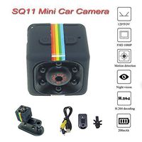 SQ11 Mini FPV Camera Car DVR HD Camcorder 3.6mm 12MP Motion Sensor Full HD 1080P Camcorder Night Vision Sports Mini DV Video Recorder
