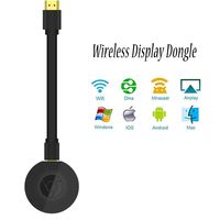 YEHUA WiFi Wireless Display Dongle 1080P Mini Receiver Sharing HD Video from Projectors Cell Phones Tablet PC Support Airplay Miracast DLAN Dongle