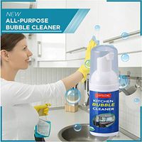 CapsA Kitchen Cleaner Spray Grease Cleaner Multi-Purpose Foam Cleaner All-Purpose Bubble Cleaner Removes The Toughest Dirt for Kitchen Bath Laundry Cooktops (30ml 1PCS)