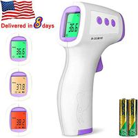 TECHVILLA Baby Thermometer Digital Thermometer Infrared Forehead Thermometer for Fever, Kid and Adult Thermometer, Instant Accurate Reading for Body, Subject, and Room