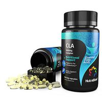 NutraBlast CLA Complex 1000Mg Linoleic Acid from Safflower Natural Weight Loss Supplement - Non-GMO - Supports Immune System, Bone, and Cardiovascular Health - Made in USA (60 Softgels)