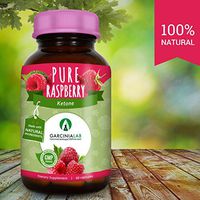 Garcinia Lab 100% Pure Raspberry Ketones All Natural Weight Loss Supplement Extra Strength Ketones, Max Strength Plus Appetite Suppressant Diet Pills Energy and Metabolism, 1000 mg