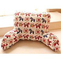 hainiter Backrest Pillow Reading Pillow Sitting Support Bed Pillow with Arms for Comfort While Reading & Relaxing (Foam Filled for Kids, Children)