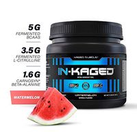 Intra workout BCAA Powder, Kaged Muscle IN-KAGED Intra Workout Drink, Amino Energy Drink for Weights & Cardio; Intra Workout Powder to Boost Performance & Endurance While You Exercise; Watermelon