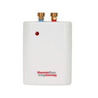 Thermoflow Tankless Water Heater Electric for Wash Basins & Utility Sinks, 5.5kW at 240 Volts, Wall Mounted