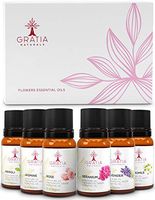 Therapeutic Grade Floral Essential Oil Set - The Healthy Lifestyle & Cleaning Collection – 6 Pure, Potent, 100% Natural Essential Oils kit, Promote Optimal Health, Purification & Emotional Well Being