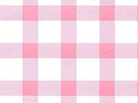 NW Printed Cello Roll - 30in. X 100 Feet Per Roll - Light Pink Gingham Design - 1 Roll