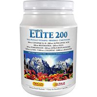 Andrew Lessman Multivitamin - Men's Elite-200 120 Packets – 40+ Potent Nutrients Plus 200mg Each of Coenzyme Q10, Alpha Lipoic Acid, Resveratrol, EGCG, Pomegranate, Citrus Bioflavonoids. No Additives