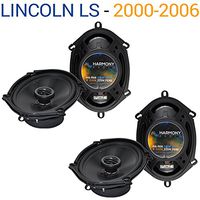 Compatible with Lincoln LS 2000-2006 Factory Speaker Replacement Harmony (2) R68 Package New