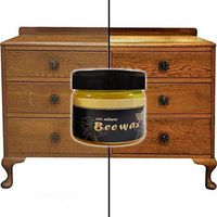 MAMaiuh Wood Seasoning Beewax, Multi-Purpose Natural Beewax Polish Wood Wax Cream for Furniture Care Eeswax Home Cleaning, Non-Toxic Wood Cleaner and Polish, 85g (Yellow)