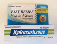 Hydrocortisone Fast Relief Itching Redness Anti Itch Cream Skin Irritations 1 oz... mtc