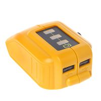 12V DC Output Heated Jackets DCB091 Li-on Battery USB Charging Converter Adapter