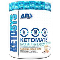 ANS Performance KETOMATE - Keto Coffee Creamer with MCT Oil Powder (20 Servings, 15oz) | Sugar Free, Low Carb, Ketogenic & Paleo Diet Friendly Beverage Enhancer | Mental Focus & Energy Booster