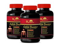 Testosterone Booster for Men Sex - LIBIDO Booster Advanced Complex for Men - tribulus libido Booster - 3 Bottles (180 Capsules)