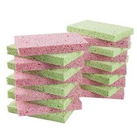 LTWHOME Natural Cellulose Sponges Non-Scratch Durable Cleaning Sponges Part Number CSS120(Pack of 20)