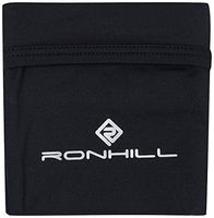 Ronhill Unisex-Adult Stretch Wrist Pocket, All Black, Medium/Large
