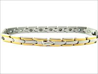 HiJet Magnetic Bracelet Elegant Titanium Magnetic Therapy Bracelet (Single Row) for Female Pain Relief for Arthritis and Carpal Tunnel Xmas Gift for Loved one