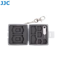 JJC MC-10D Blue Memory Card Case - Black