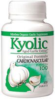 Kyolic Aged Garlic Extract Formula 100, Cardiovascular, 100 Tablets