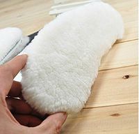 [2 Pair]Real Pure Sheepskin Luxury Insoles Sheepskin Lambswool Blended Shoe Insoles | Durable & Fluffy Perfect for Flat, Beige, [2-Pairs]US 8.5