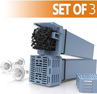 LLQ Cartridge Filter Kit,for Soclean Cpap Filter Kit Includes 3 Cartridge Filters + 3 Check Valves,for Soclean 3 Kit