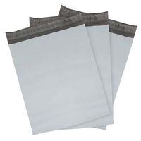 Poly Mailers Envelopes Shipping Bags Self Sealing, 100 Bags,10"x13" (White)