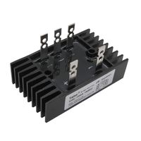 Taiss/SQL 100A Amp 1600V Heatsink Shape 3 Phase Diode Metal Case Bridge Rectifier (Warranty 1 Years) SQL100A