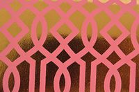 Weekly and Daily Fashionable Pill Boxes and Smart Metallics Mini Tape Measure - Arabesque