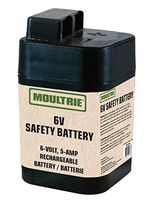 Moultrie MFHP12406  6-Volt, 5-Amp Rechargeable Safety Battery,Multi