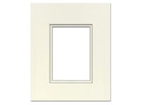 PA Framing, Double Mat, 16 x 20 Inches Frame for 11 x 14 Inches Photo Art Size - Cream Core/Ivory Upper and Inner Mat