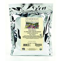 Starwest Botanicals Organic St. John's Wort Herb Powder, 1 Pound