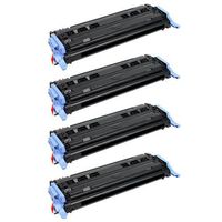 Amsahr Q6000A HP Q6000A, Laserjet 1600, 2600N Compatible Replacement Toner Cartridge with Four Black Cartridges