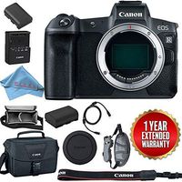 Canon EOS R Mirrorless Digital Camera (Body Only) 3075C002 Base Bundle