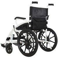 YHLZ Foldable Wheelchair Disabled Trolley Portable Travel Elderly Scooter Folding Mobile Device for Indoor and Outdoor Transportation 104 69 93cm,16.6kg