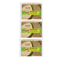 Scotch-Brite Greener Clean Natural Fiber Scrub Sponges. Natural Fiber Scrub Sponges Clean Utensils And Household Surfaces In A Greener Way. 18 Pack