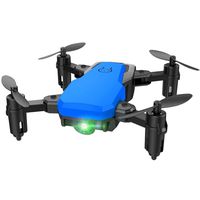 Iusun SG800 Mini Foldable RC Quadcopter, 2.4GHz Remote Control Helicopter Drone for Adults Kids Gift Toys (Blue)