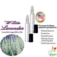 Set of 2x 10 ML Bottles: White Lavender Fragrance Oils (Made in USA & Vegan)