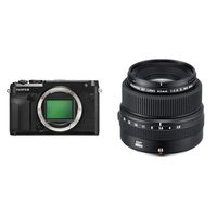 Fujifilm GFX 50R 51.4MP Mirrorless Medium Format Camera (Body Only) + Fujinon GF63mmF2.8 R WR