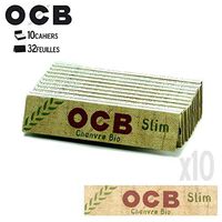 Ocb Organic Hemp Slim Rolling Papers 10 Booklets by B.O.C.