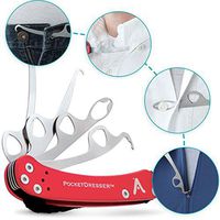 ViVi Dressing Aid PocketDresser for Assistance with Button Hooks, Zipper Pulls and Shoelaces