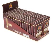 Amsterdam Organics Box of 30 Packs King Size Organic Hemp Based Luxury preroll Cones Burgundy Packs 180 Cones