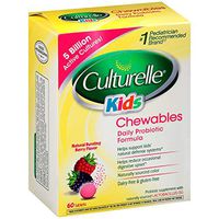 Culturelle Kids Chewables Probiotic (Berry Flavor) 60 Count