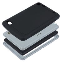 Protective ipad/tablet Case, Egmy Popular Silicone Case Light Weight Anti Slip Shock Proof Protective Cover for Amazon Fire 7 Tablet 7inch 2015 (C)