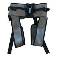 Exceart Transfer Belt with Leg Loop Medical Nursing Safety Gait Assist Device Bariatrics Pediatric Elderly Occupational Physical Therapy Transfer Belts with Long Strap Quick Release Metal Buckle
