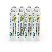 GEILIENERGY Triple A NIMH AAA 1.2V 1000mAh Rechargeable Battery for Remote Control/Toys/Flashlight/Mice(8 PCS)