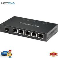 ER-X-SFP EdgeRouter X and Free 6 Feet Netcna HDMI Cable - By NETCNA