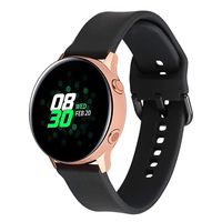 Tkasing Compatible for Samsung Galaxy Watch 42mm Band, 20mm Silicone Strap Sports Replacement Wristband Women Men Large Small for Samsung Galaxy Watch SM-R810/SM-R815,Galaxy Watch Active,Gear Sport